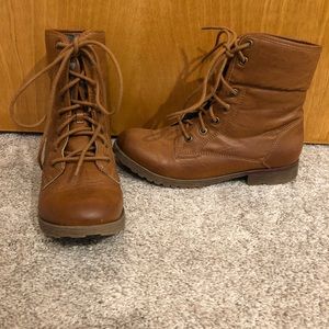 Rock & Candy Laced Combat Boots